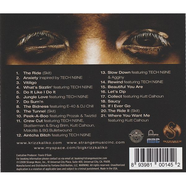 Krizz Kaliko Has Vitiligo Krizz kaliko - vitiligo cd