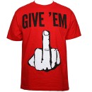 Krizz Kaliko - Red Finger T-Shirt - 3-XL