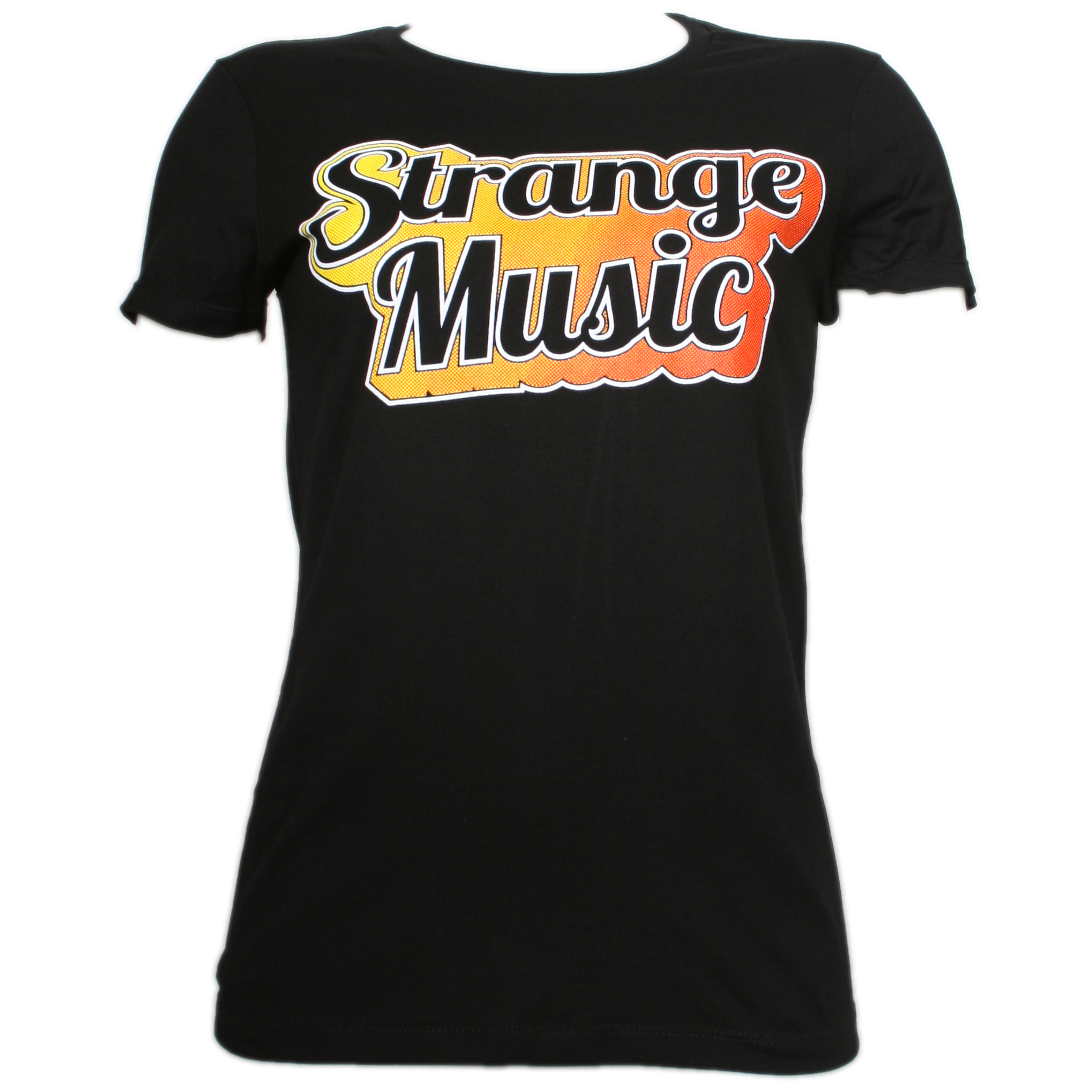 Strange Music - Black Shine Ladies T-Shirt