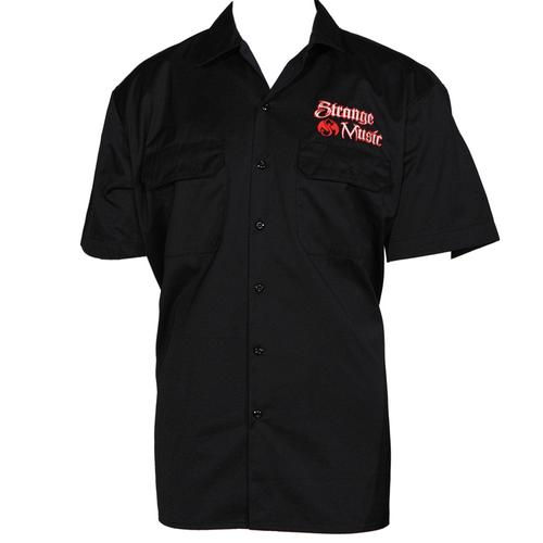 Strange Music - Black Work Shirt