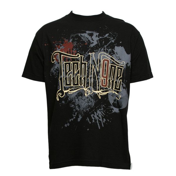 Tech N9ne - Black Gold Outline T-Shirt